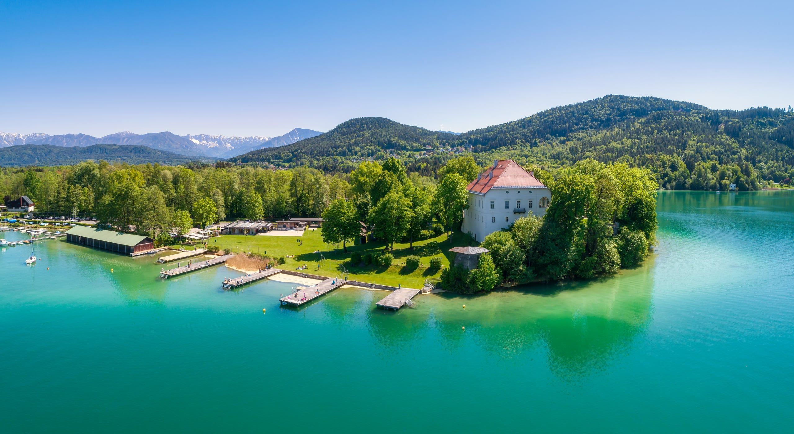 Klagenfurt Aerial — Wörthersee Region