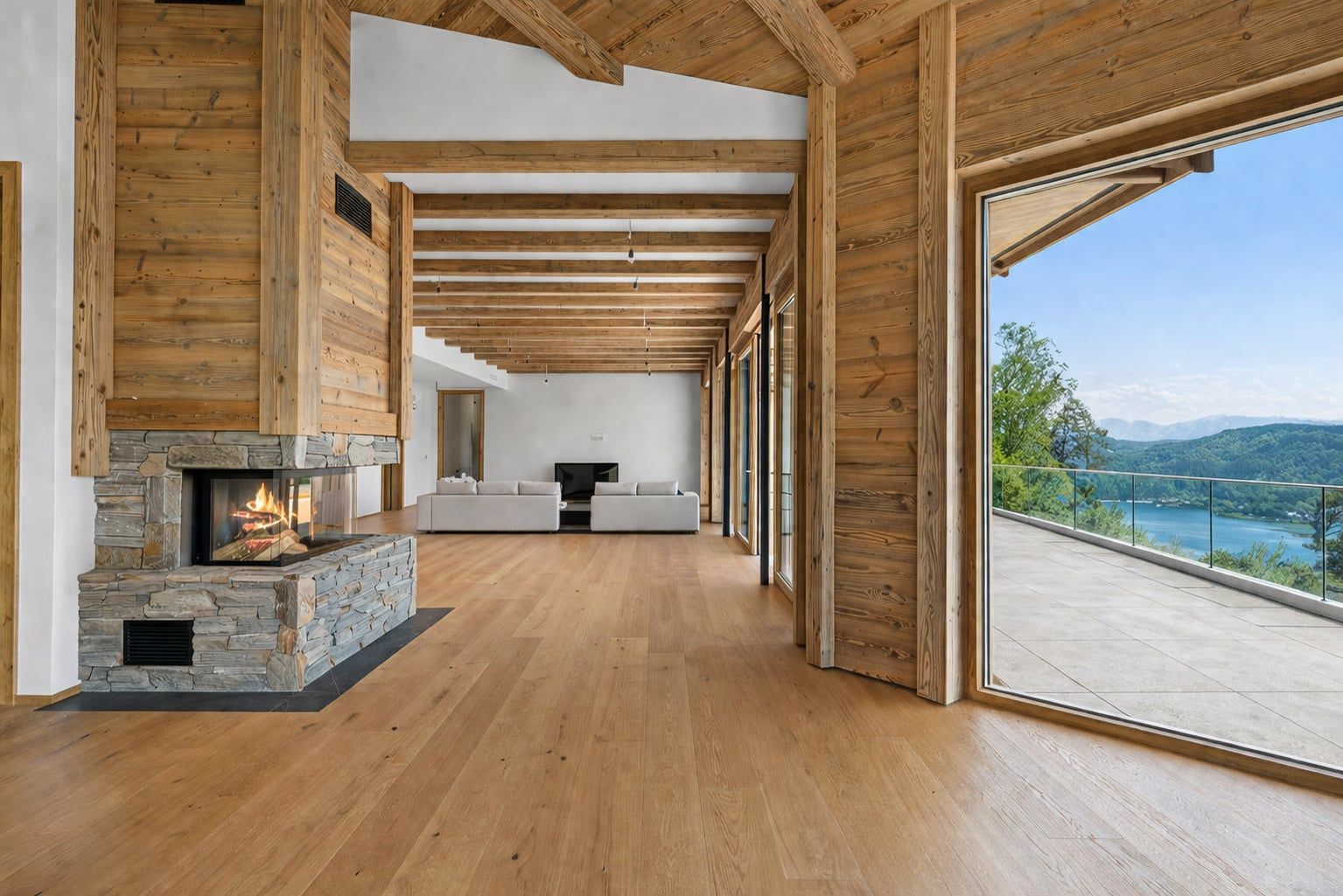 Villa mit Panoramablick